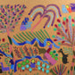 Hand Embroidered Tapestry - The Countryside by Reda Hakim - Dandarah