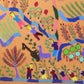 Hand Embroidered Tapestry - The Countryside by Reda Hakim - Dandarah