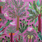 Hand Embroidered Tapestry - Eggplant Picking - Dandarah