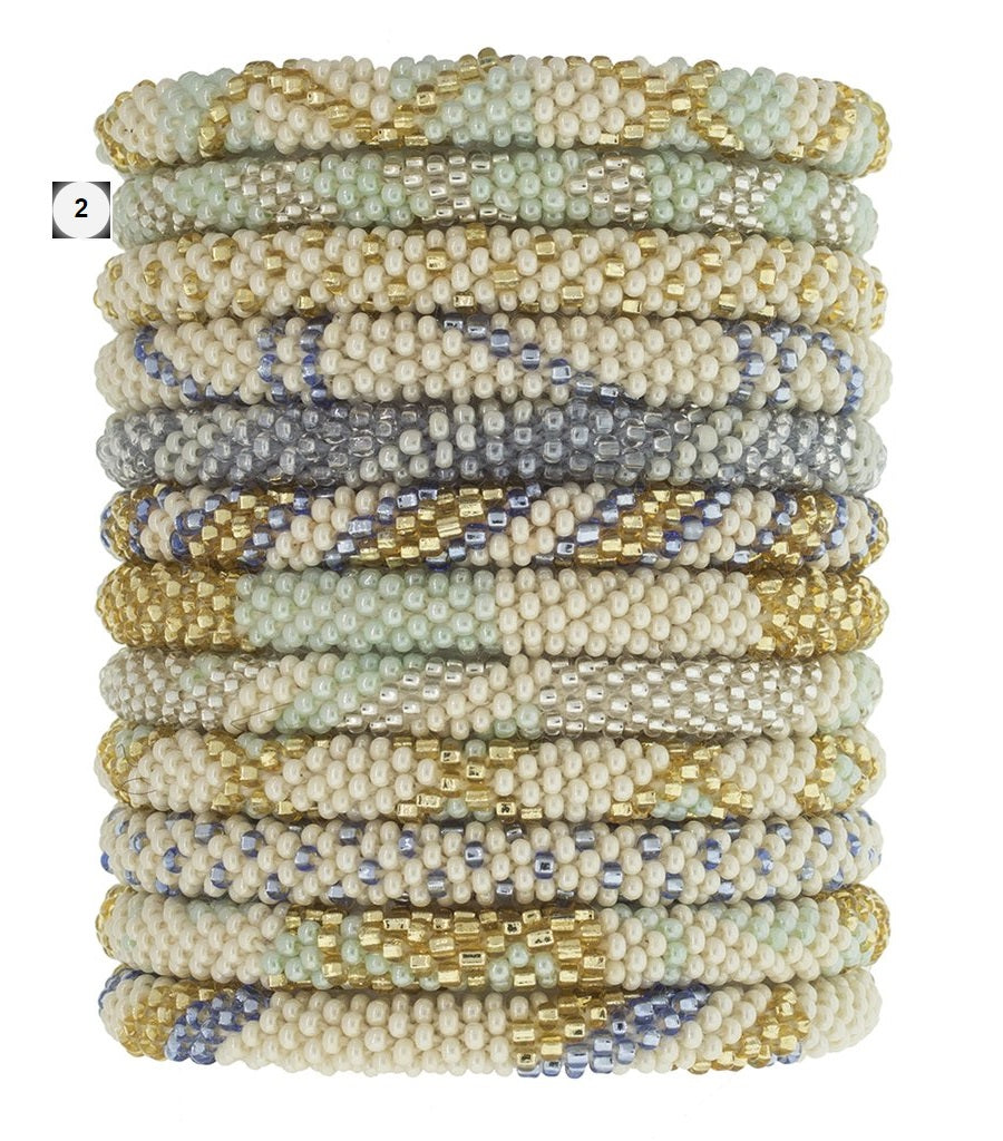 Roll-On Beaded Bracelets - Capri Coast - Dandarah