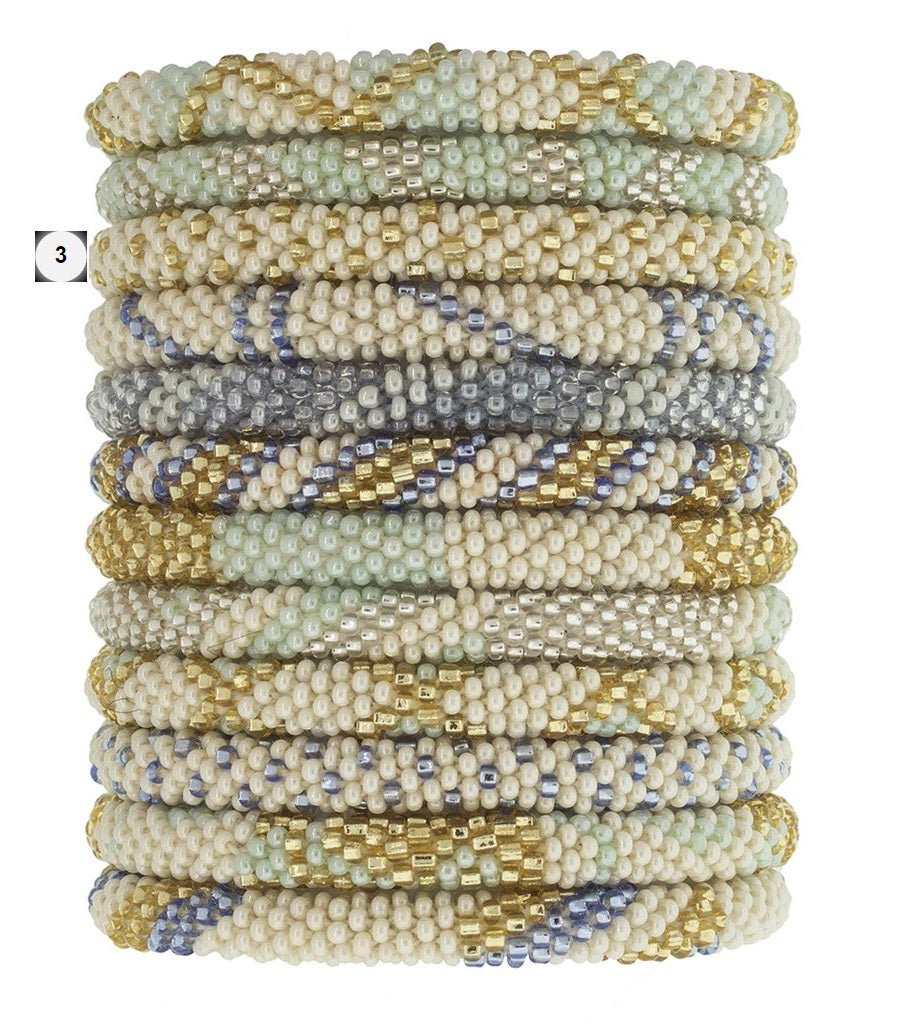 Roll-On Beaded Bracelets - Capri Coast - Dandarah
