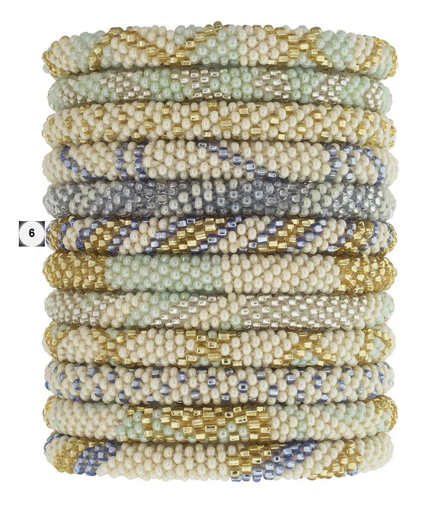 Roll-On Beaded Bracelets - Capri Coast - Dandarah