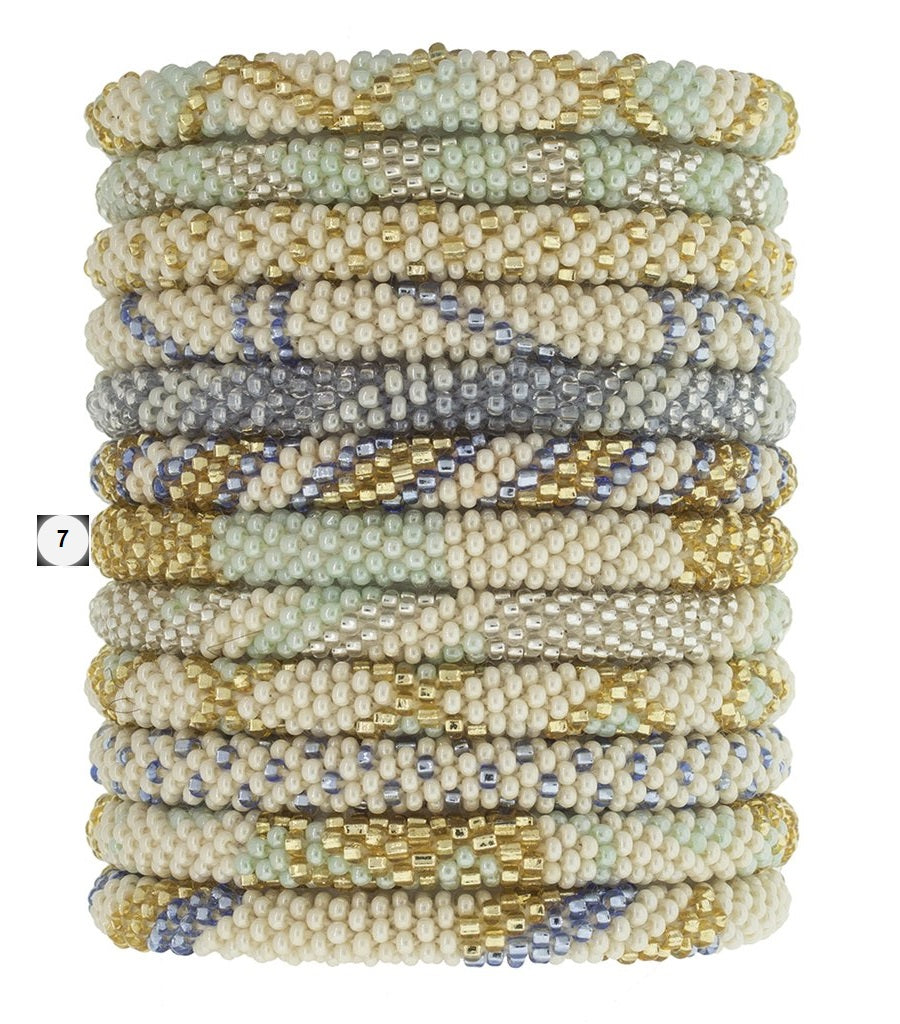 Roll-On Beaded Bracelets - Capri Coast - Dandarah