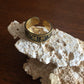 Handmade Brass Band Ring - Scarabs