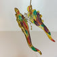 Blown Glass Ornament - Butterfly Yellow