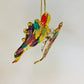 Blown Glass Ornament - Butterfly Yellow