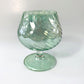 Blown Glass Cognac Glass - Iridescent