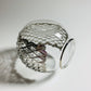 Blown Glass Oil Diffuser - Silver Diamonds