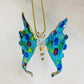 Blown Glass Ornament - Butterfly Turquoise