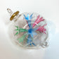 Blown Glass Ornament - Blossoms Pastels