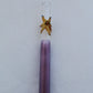 Blown Glass Straw - Purple