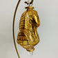 Blown Glass Ornament - Mask of King Tut Gold
