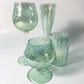 Blown Glass Cognac Glass - Iridescent