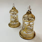 Blown Glass Ornament - Engraved Bell