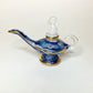 Blown Glass Ornament - Aladdin's Lantern Blue