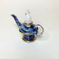 Blown Glass Ornament - Aladdin's Lantern Blue