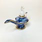 Blown Glass Ornament - Aladdin's Lantern Blue