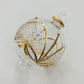 Blown Glass Ornament - Gothic Arch Gold