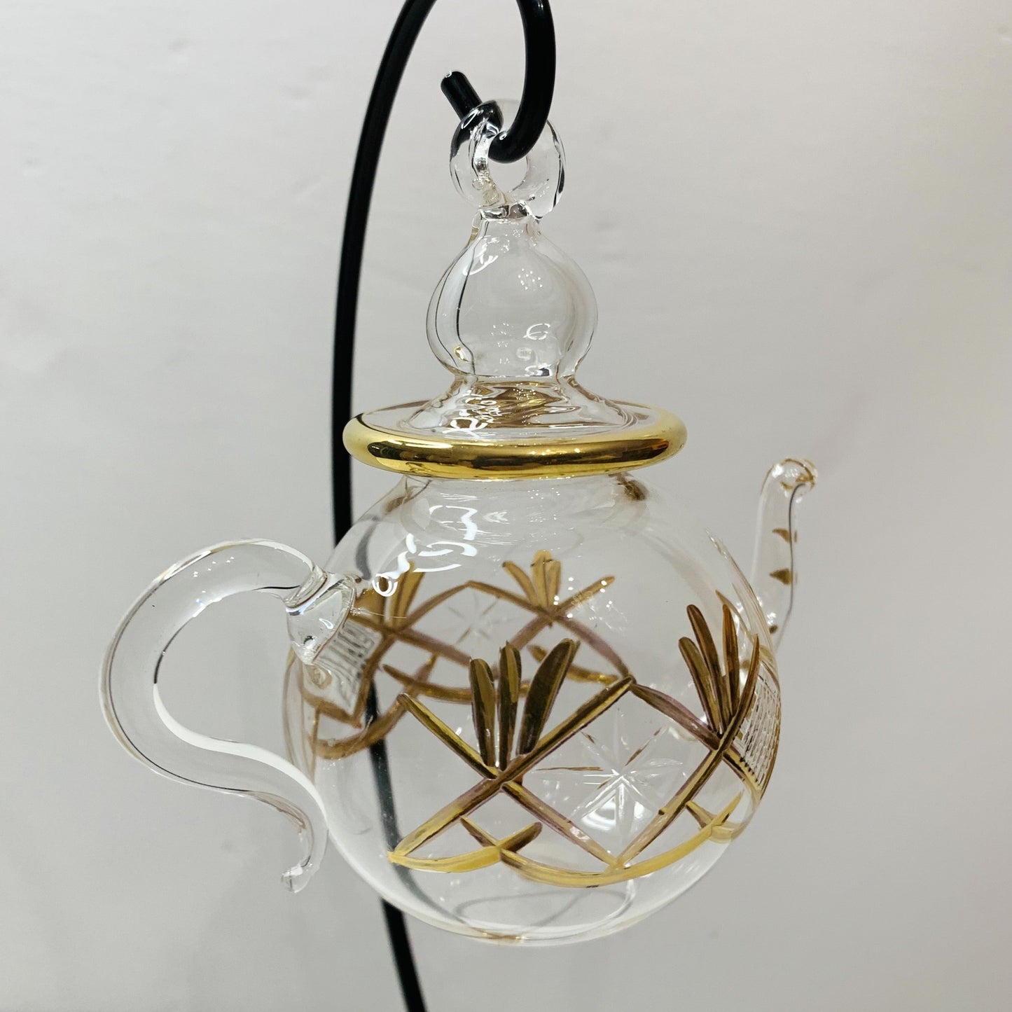 Blown Glass Ornament - Teapot