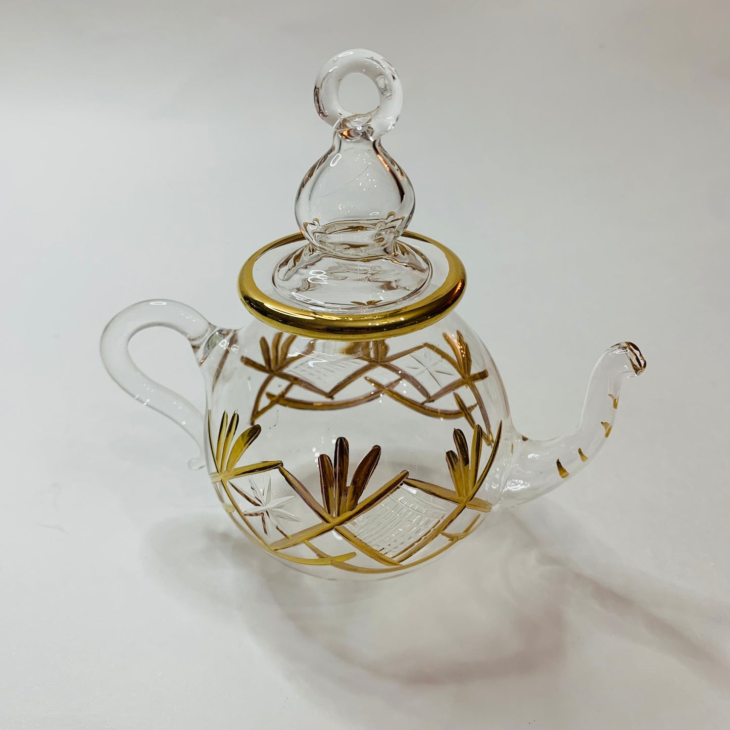 Blown Glass Ornament - Teapot