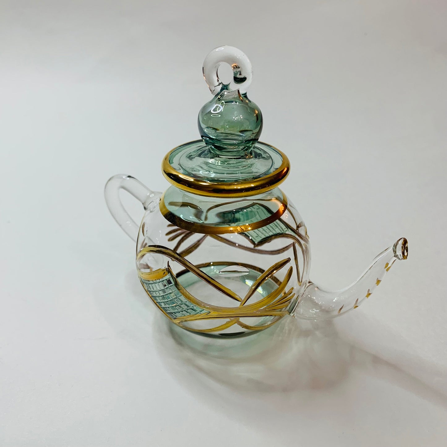 Blown Glass Ornament - Teapot