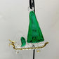 Blown Glass Ornament - Sail Boat