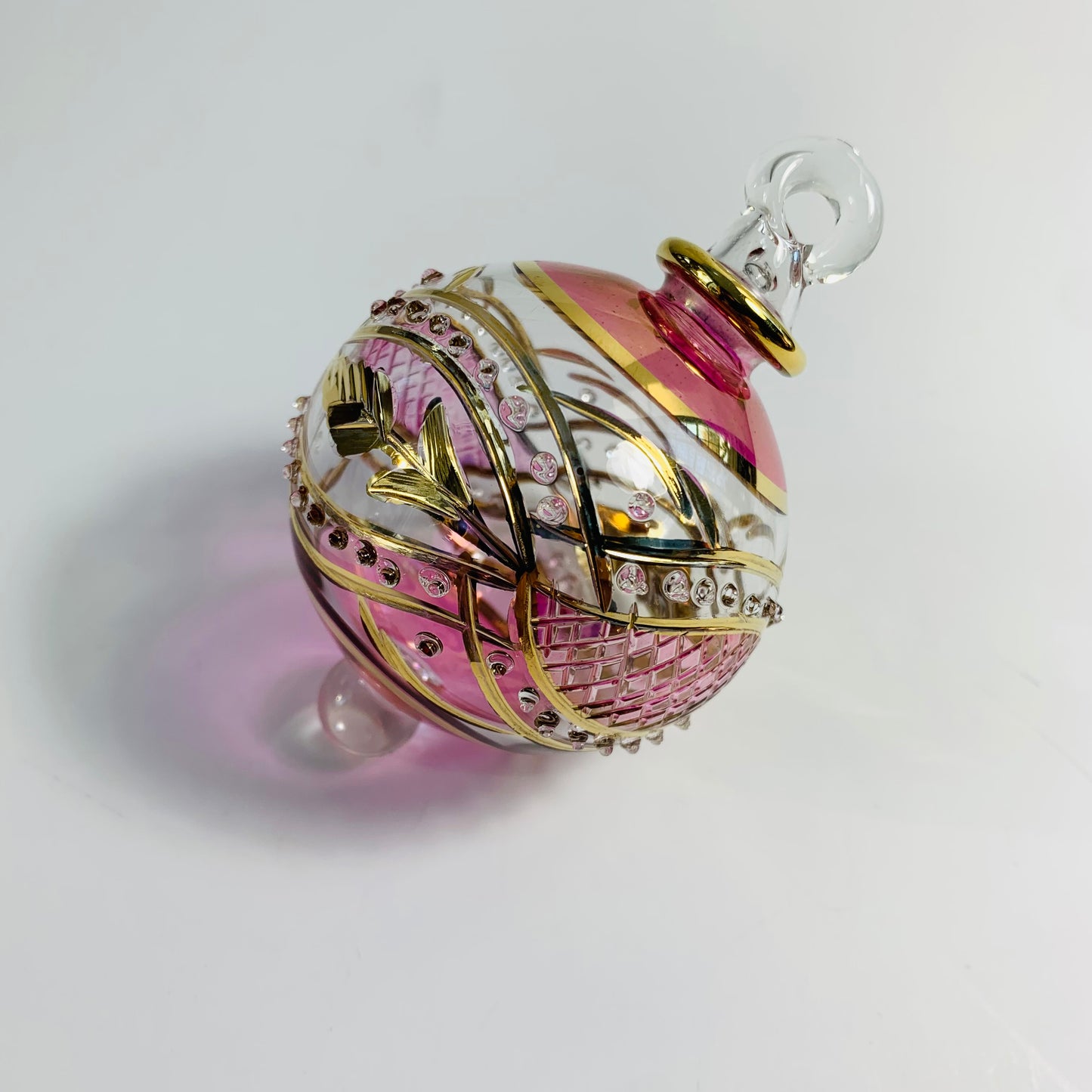 Blown Glass Small Ornament - Garland