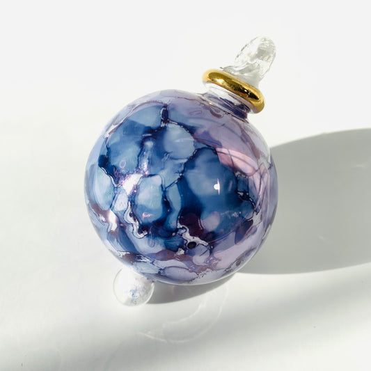 Blown Glass Small Ornament - Splash