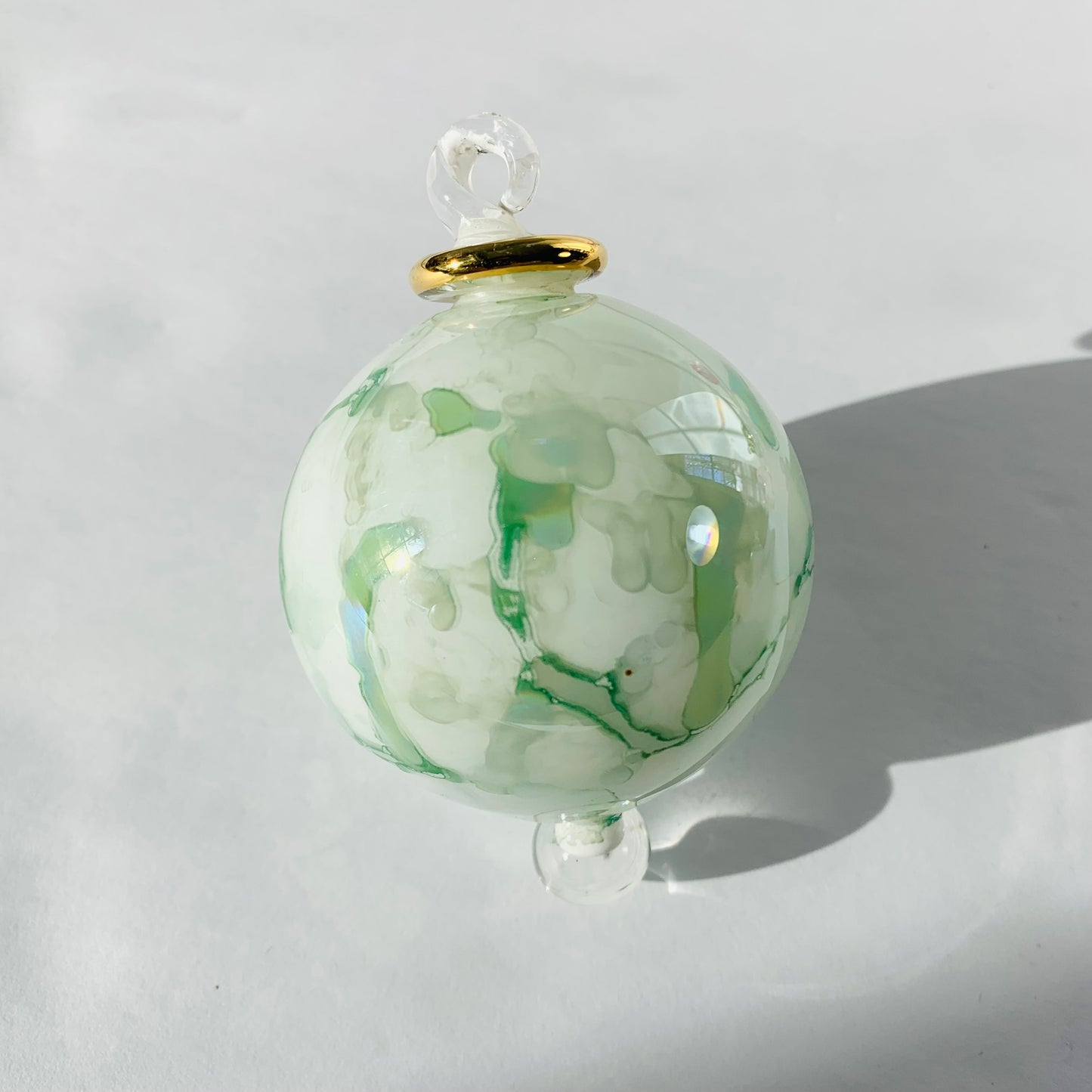 Blown Glass Small Ornament - Splash