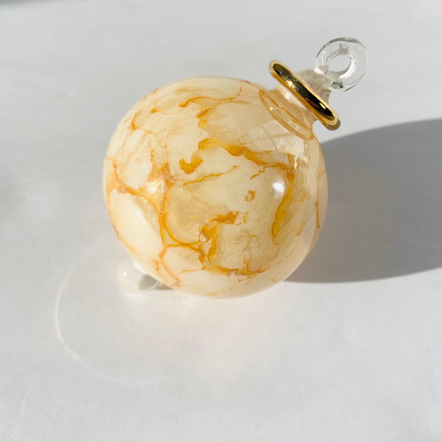 Blown Glass Small Ornament - Splash