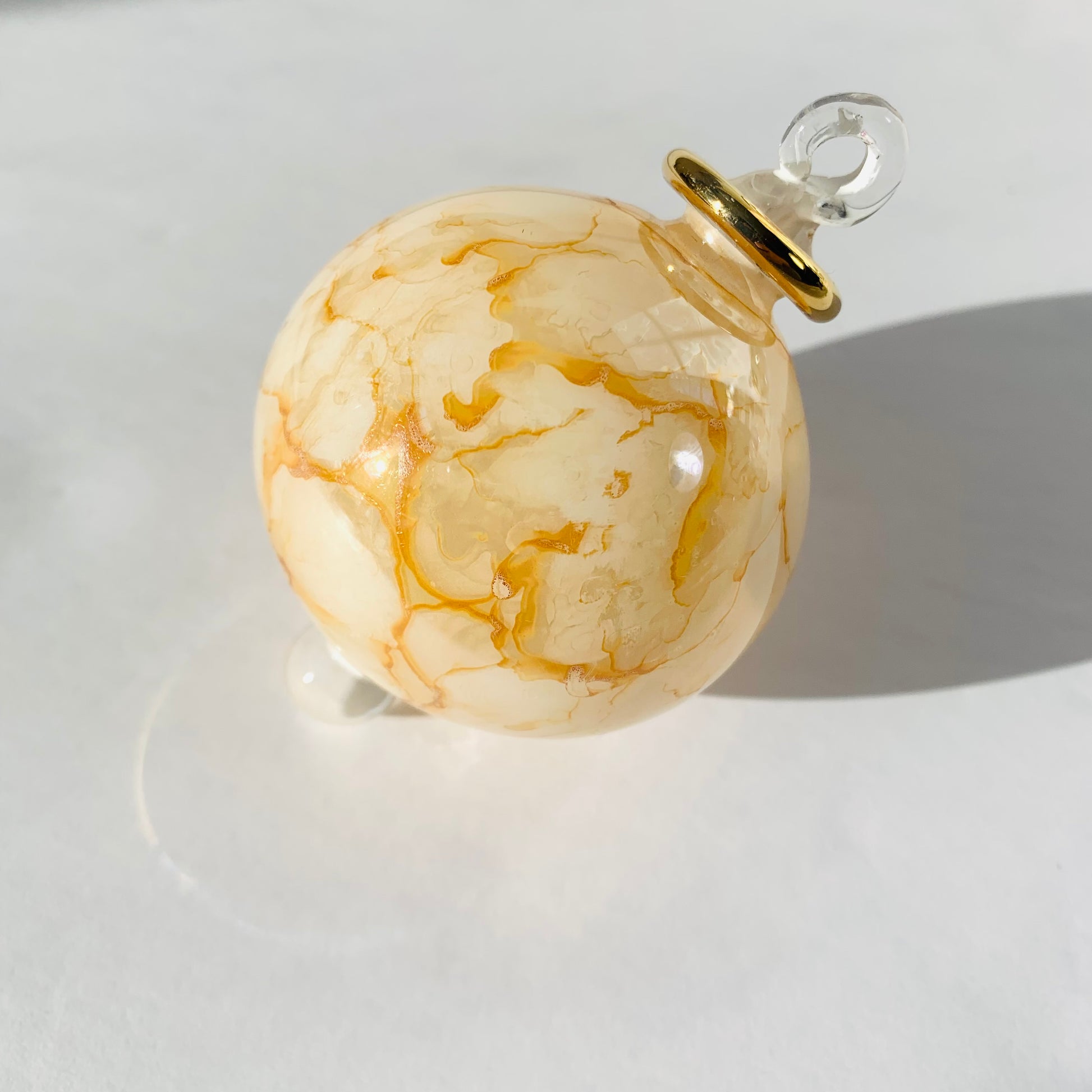 Blown Glass Small Ornament - Splash
