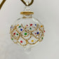 Blown Glass Small Ornament - Colored Gems