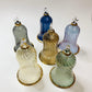 Blown Glass Ornament - Wavy Bell