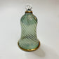 Blown Glass Ornament - Wavy Bell