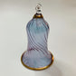 Blown Glass Ornament - Wavy Bell