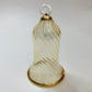 Blown Glass Ornament - Wavy Bell