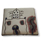 Pottery Coaster - Pigeon House
