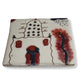 Pottery Coaster - Pigeon House