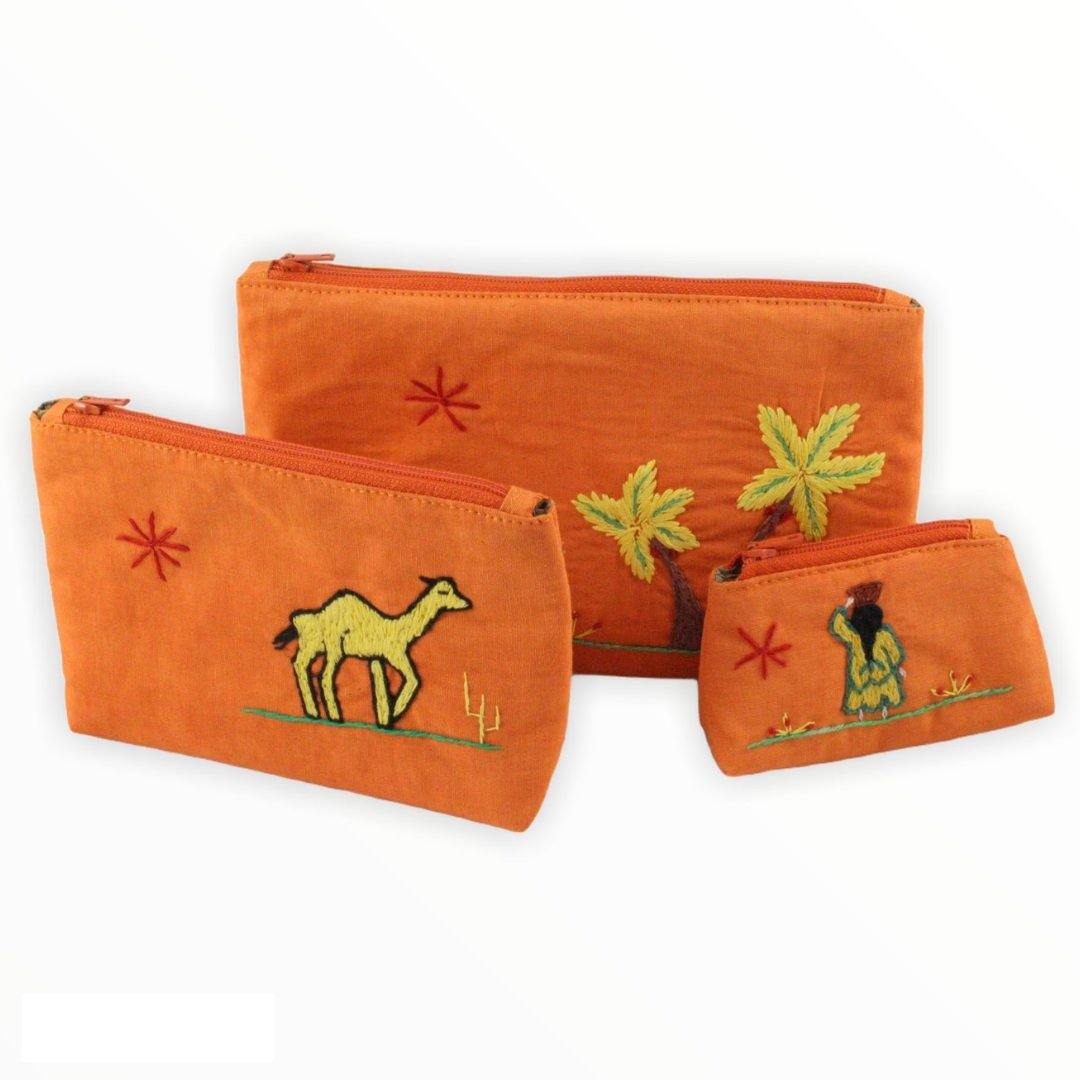 Bahia Handcrafted Cosmetic Bags