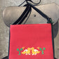 Linen Crossbody with Embroidered Pigeons - Dandarah