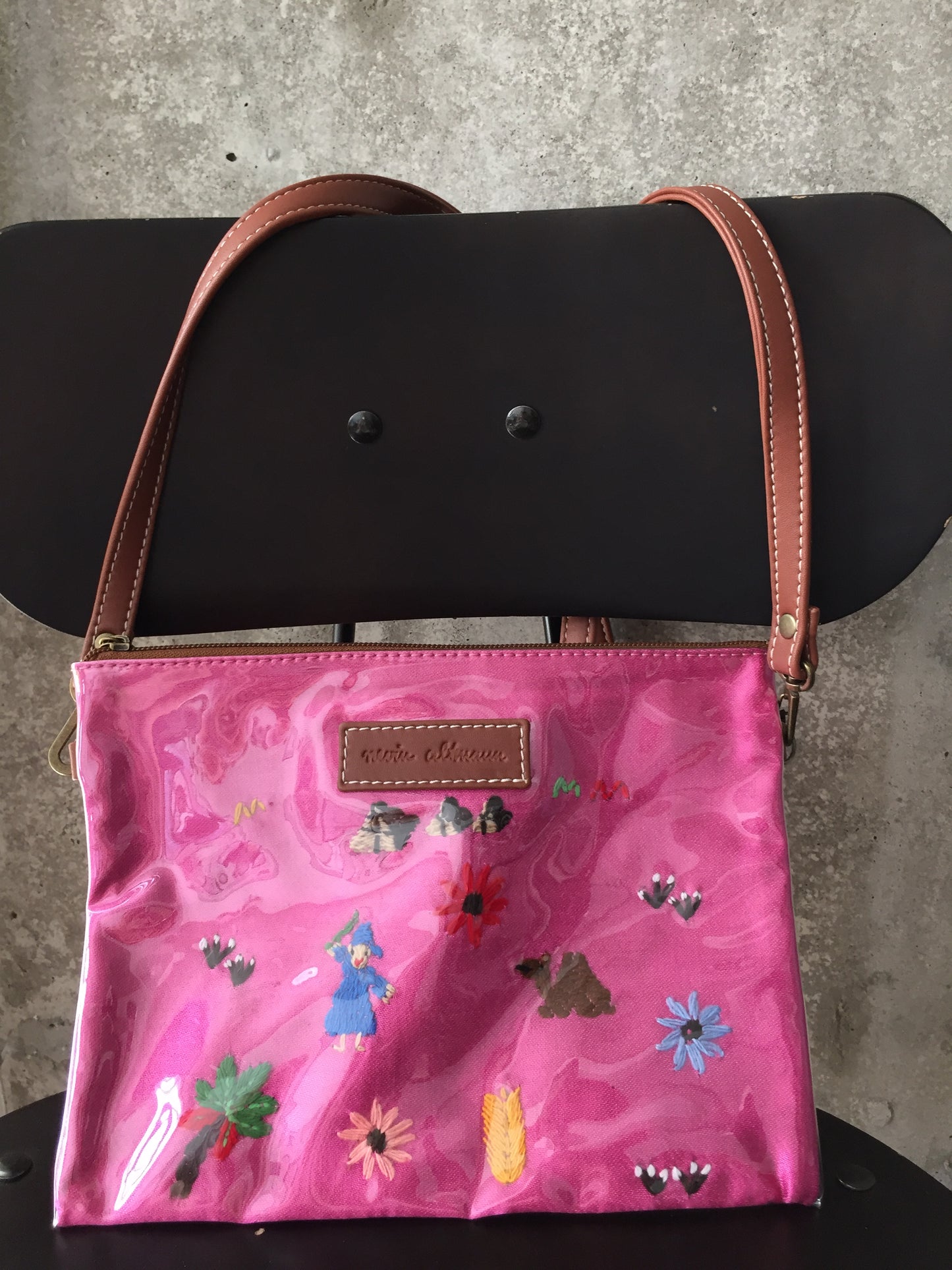 Handmade Crossbody with Fellahy Embroidery - Dandarah