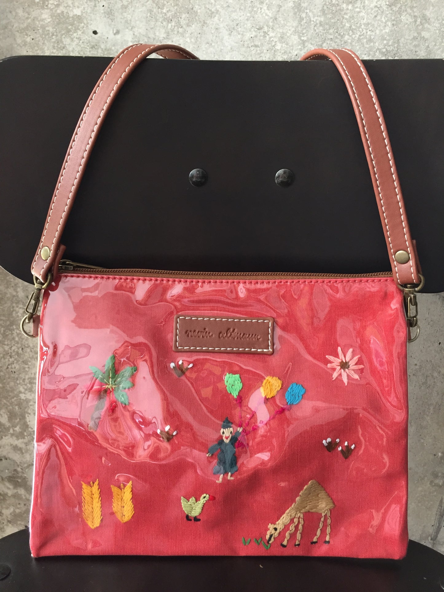 Handmade Crossbody with Fellahy Embroidery - Dandarah