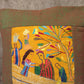 Handwoven Egyptian Cotton Cushion Cover - Hand Embroidered Art - The Harvest