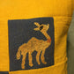 Handwoven Egyptian Cotton Cushion Cover - Hand Embroidered Art - Rural Scenes