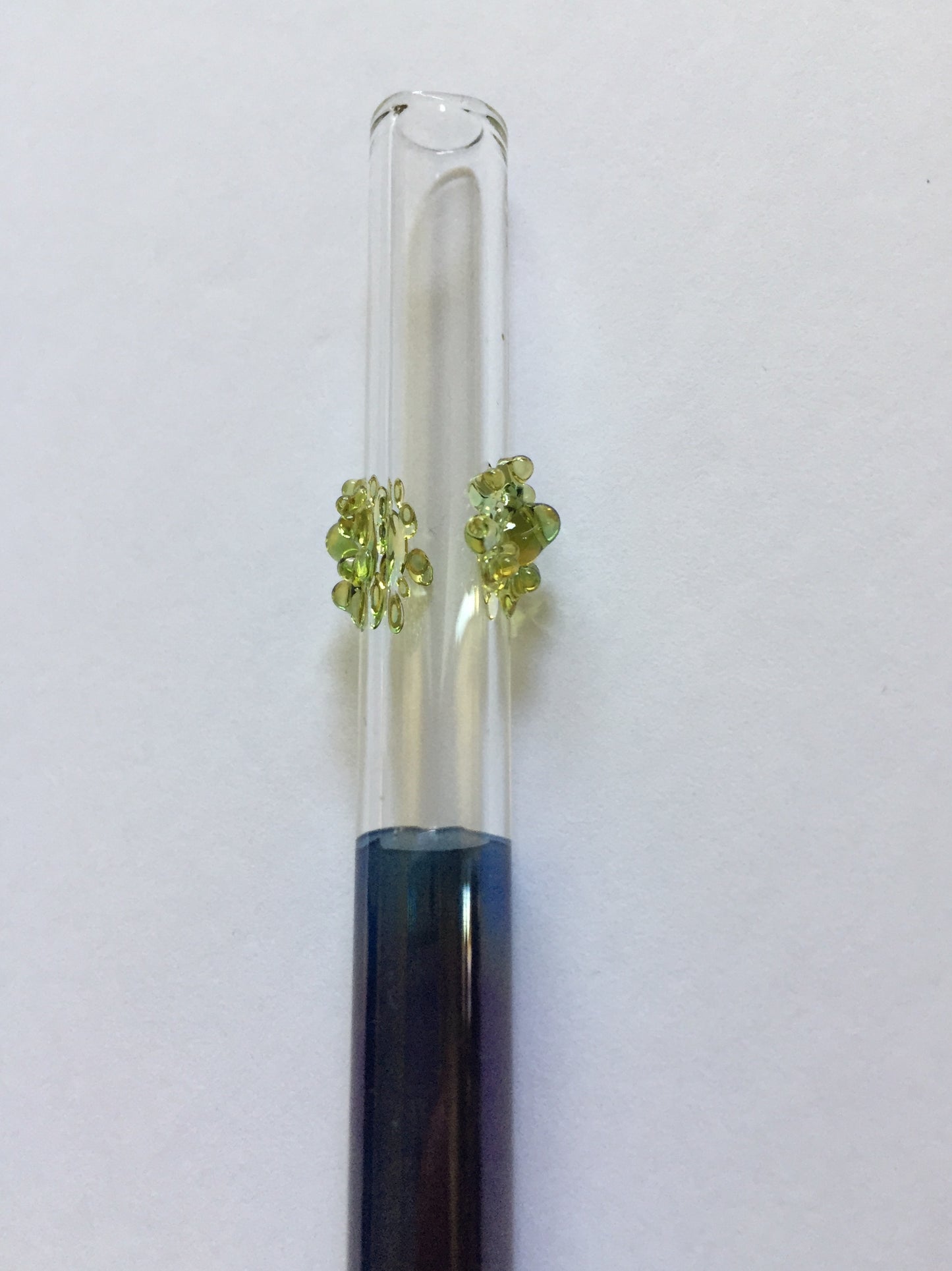 Blown Glass Straw - Dark Purple