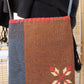 Edith Handcrafted Crossbody - Moiré with Arish stitching
