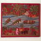 Hand Embroidered Tapestry - The Island - Dandarah