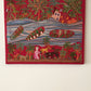 Hand Embroidered Tapestry - The Island - Dandarah