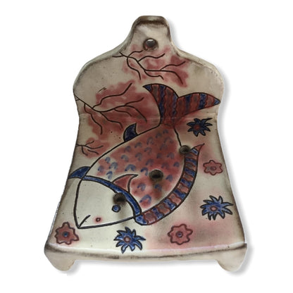 Pottery Soap Holder - Fish
