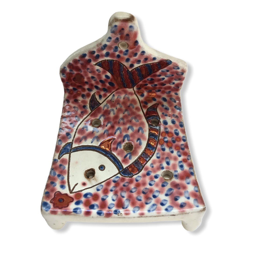 Pottery Soap Holder - Fish